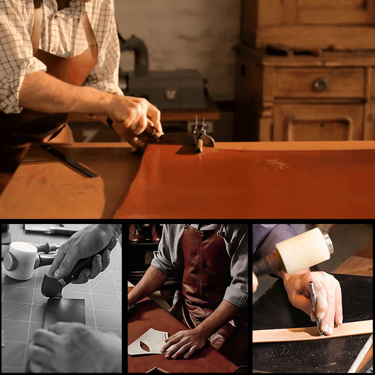 🔥Vysoce kvalitní pánský kožený opasek v retro stylu džínový opasek