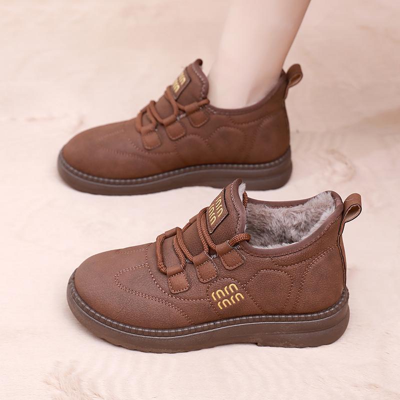 🔥【35-41】Zima 2025, nový styl sametových a silných teplých sněhulek, pohodlné a protiskluzové silné podrážky vám neunaví nohy