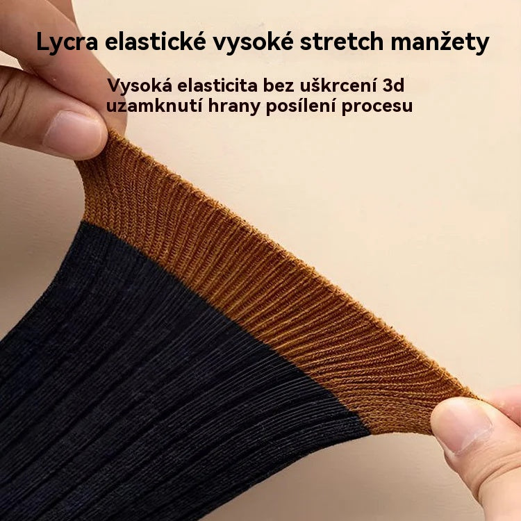 💥💥【Kupte 10 kusů a získejte 10 kusů zdarma】Pánské hřejivé a zápach odpuzující ponožky - odvádějí pot a jsou prodyšné, udržují nohy v suchu a pohodlí