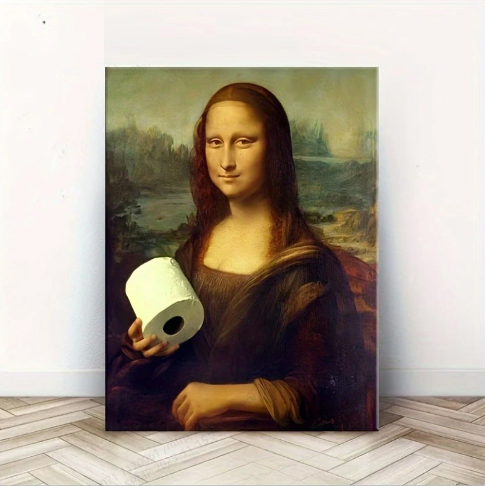 🥰Zábavná retro koupelnová/pokojová dekorace