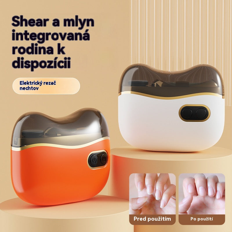 [Kupte 1 kus a získejte 1 zdarma] Multifunkční elektrická bruska na nehty, elektrické kleštičky na nehty s ochranou proti svírání