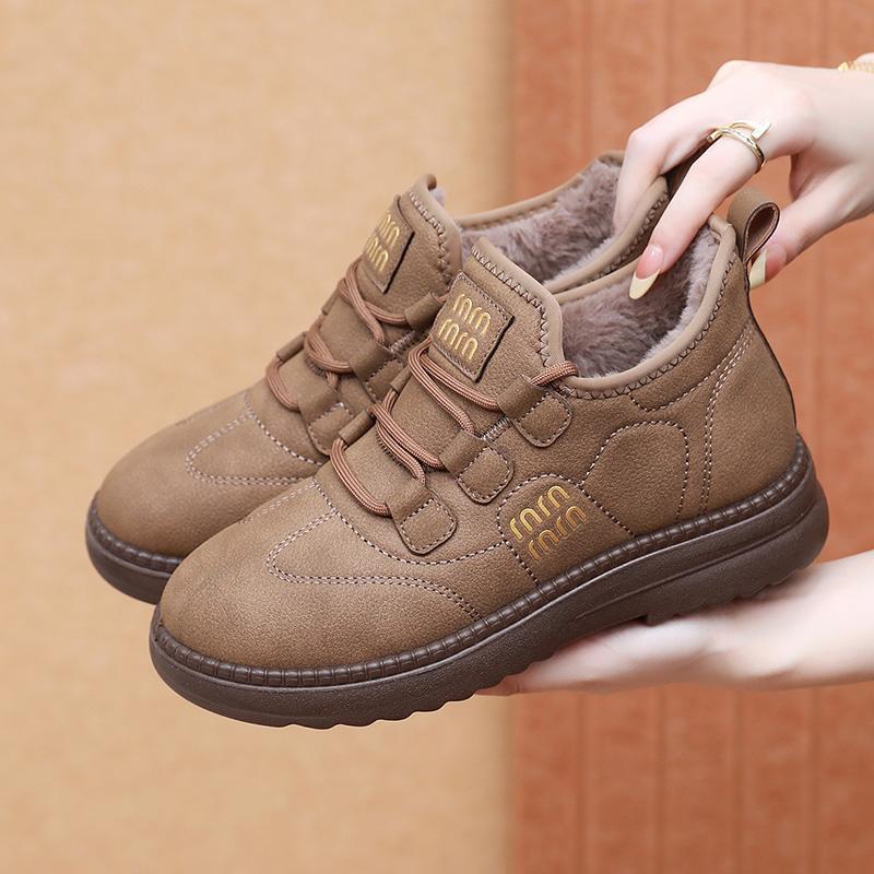 🔥【35-41】Zima 2025, nový styl sametových a silných teplých sněhulek, pohodlné a protiskluzové silné podrážky vám neunaví nohy