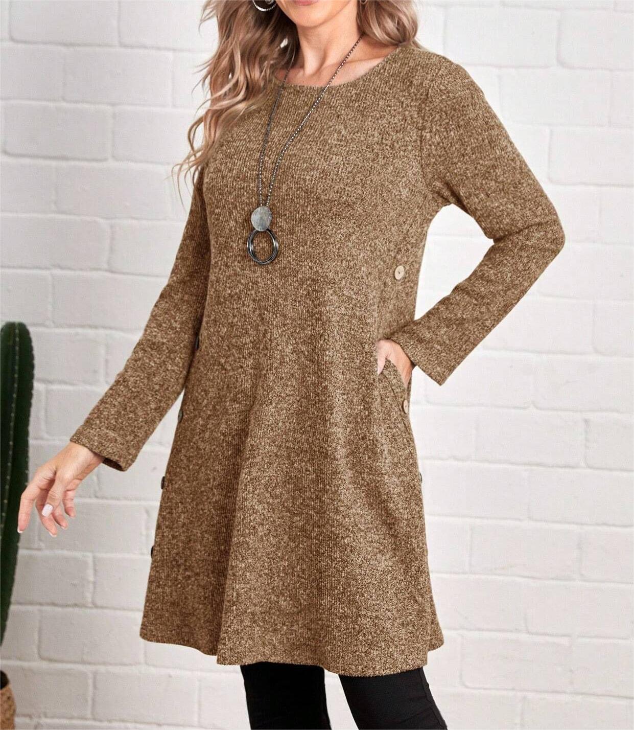 【S-3XL】 Nové módní zimní šaty z čisté bavlny pro ženy, zesílené a teplé