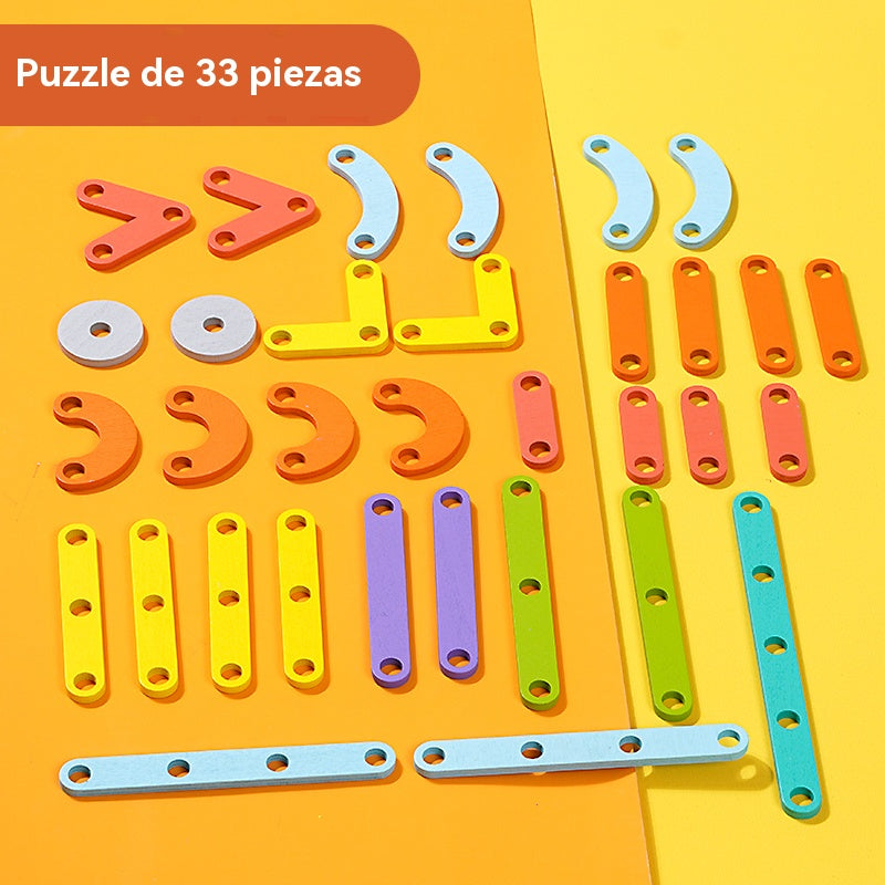 🎁Montessori puzzle 🎅 Nápad na vánoční dárek!